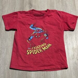 Marvel Red Amazing Spider-Man Kids Tee